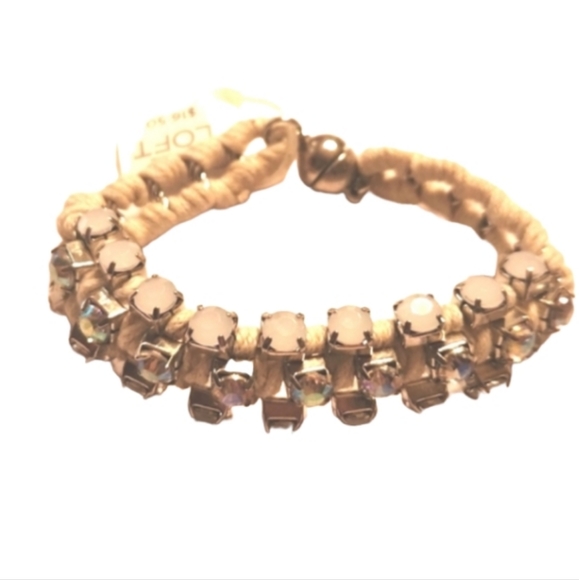 New loft magnetic rhinestone bracelet - Picture 1 of 6